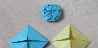 Кусудама: шар и другие оригами, схемы